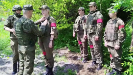 Российские бойцы получили награды за срыв атаки ВСУ на Белгородскую область