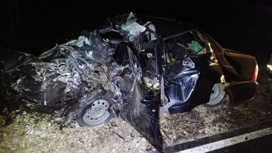 Молодой водитель "Лады Приоры" погиб на трассе Марий Эл из-за столкновения с иномаркой