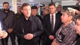 В Шебекино привезли гуманитарную помощь