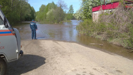 Подъем воды в малых реках может подтопить низменности и дороги в Приамурье