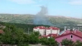 Последствия взрыва на военном заводе под Анкарой сняли на видео