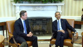 Обама и Кэмерон договорились не ослаблять антироссийские санкции