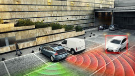 Ещё одна важная функция Cross Traffic Alert (иллюстрация Volvo).