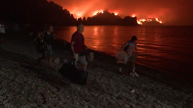 3 пожар в монастыре в греции