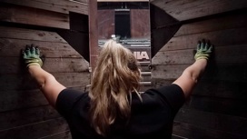 1 девушка за рулем с телефоном