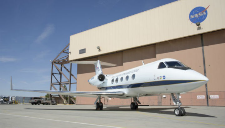 Для испытаний был использовал бизнес-джет Gulfstream III