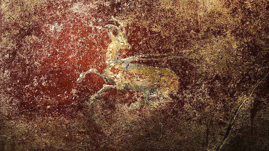 Одна из фресок ╚Дома с дельфинами╩. Фото: Sergio Siano / Archaeological site of Pompeii