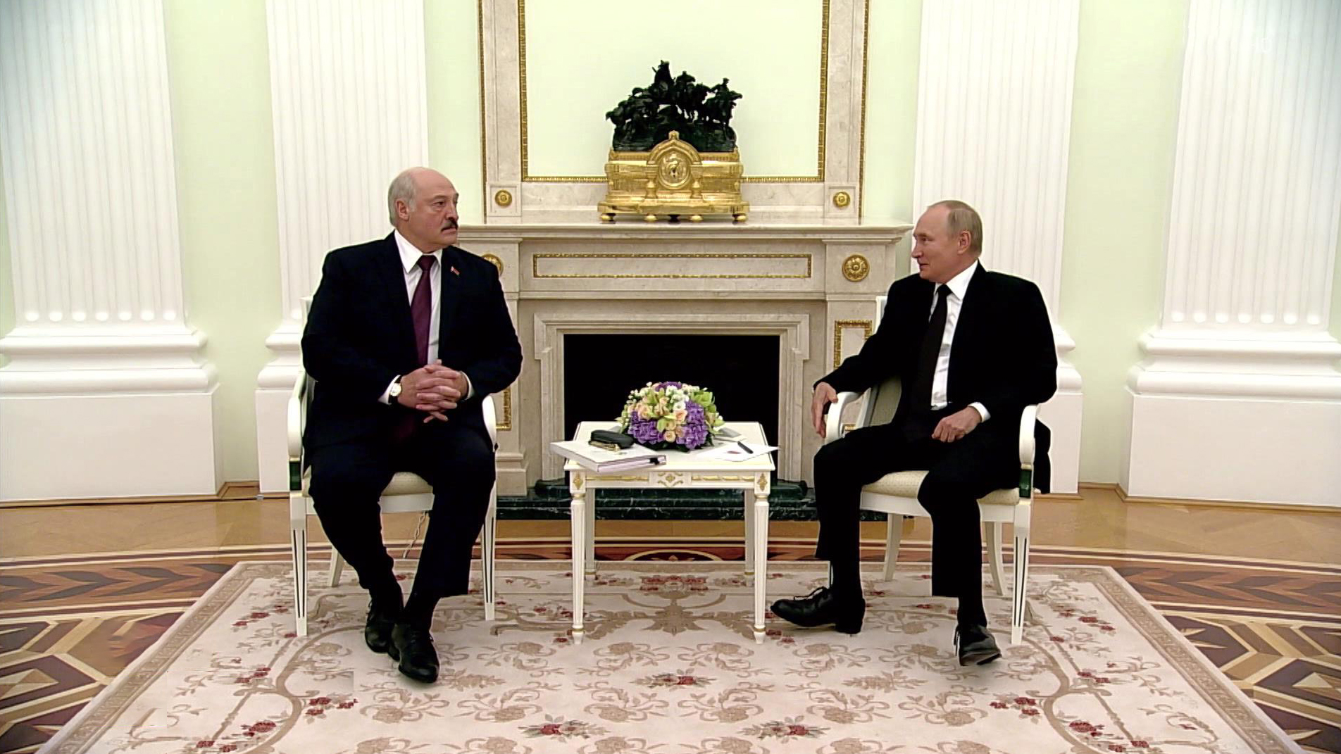 Встреча Путина и Лукашенко 2022