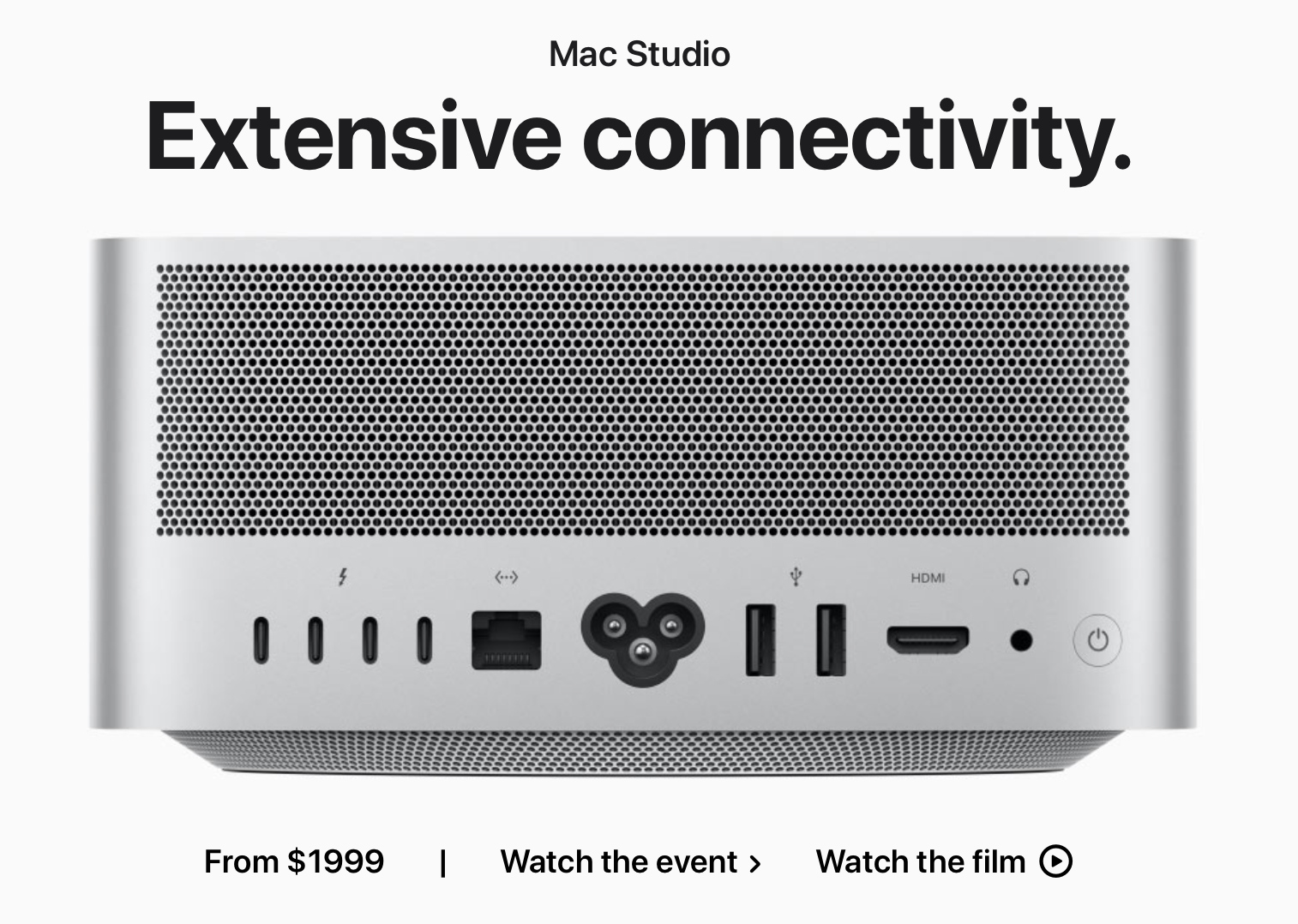 Новый формат: Apple показала Mac Studio и Studio Display