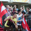 Евровидение-2012. На красной дорожке. Представители Австрии /Eurovision 2012. The red carpet ceremony. Participants from Austria
