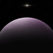 Малая планета 2018 VG18, ставшая самым далёким наблюдаемым объектом Солнечной системы (в представлении художника).