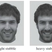 Учёные делали фотографии волонтёров при одинаковом освещении, когда они были гладко выбриты, с лёгкой щетиной (через 5 дней), с густой щетиной (10 дней) и уже с вполне отчётливой бородой (4 недели) 