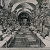 Своды подземного кладбища капуцинов в Палермо. Гравировка по дереву.