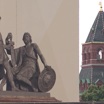 В столице продолжается реставрация памятника Минину и Пожарскому