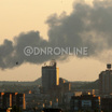 На нефтебазе в Донецке после обстрела начался пожар
