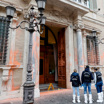 В Риме экоактивисты испачкали краской здание Сената