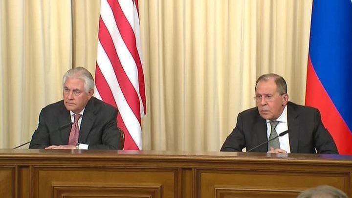 Картинки по запросу Пресс-конференция Сергея Лаврова и Рекса