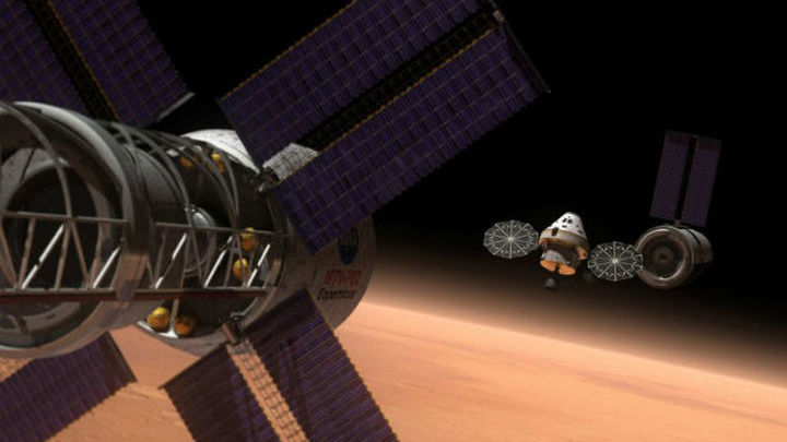 Станция EML-2 также могла бы поспособствовать отправке пилотируемой миссии на Красную планету 