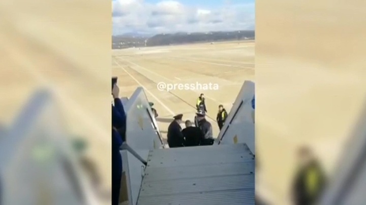 На авиадебошира, избившего стюардессу, завели дело