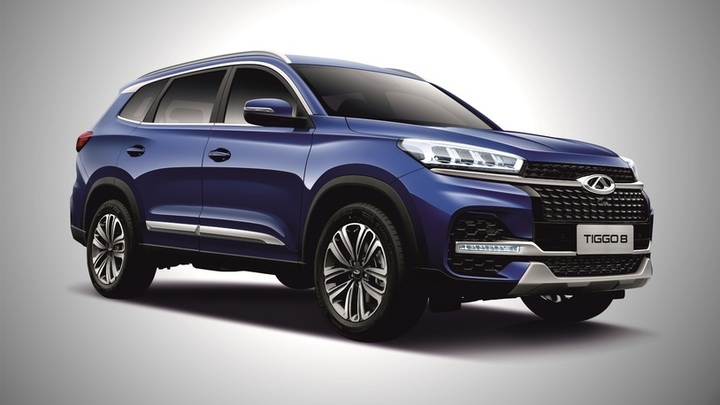 Chery tiggo 8 интерьер