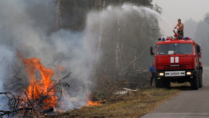 В России разработали автомобиль для борьбы с природными пожарами