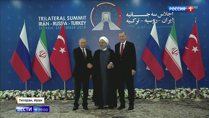 Россия, Иран и Турция пытаются развязать идлибский узел