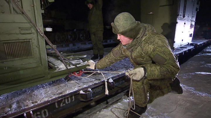 Подъем полка по боевой тревоге