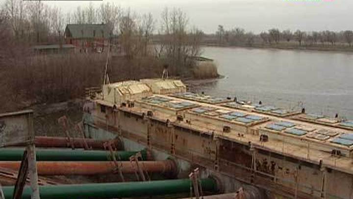 Проект багаевского гидроузла