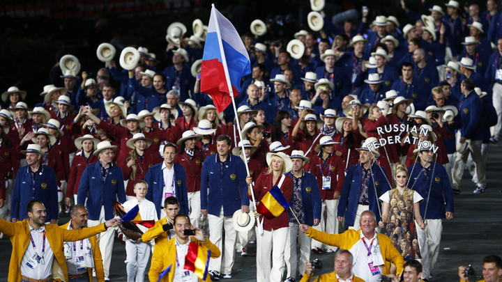 Россия отправит на церемонию открытия Олимпиады двух знаменосцев