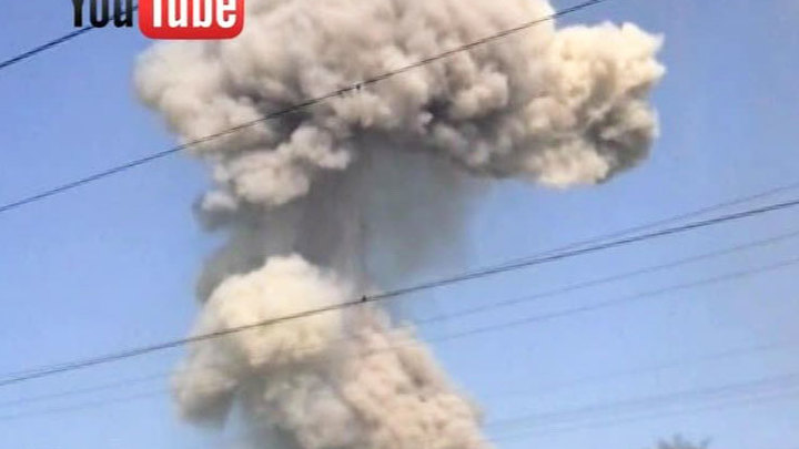 Снаряды уже были приготовлены для утилизации. Но взрываться начали не по приказу, прямо на площадке военного склада в 7 километрах от населенного пункта Сунгач Приморского края.