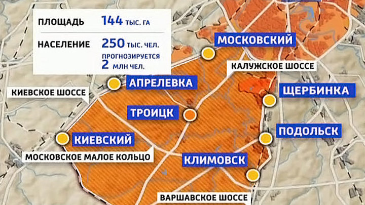 Территориальное зонирование московской области