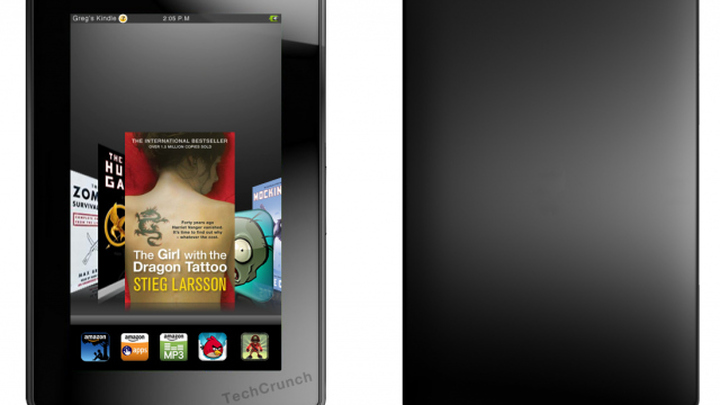 Такой "фоторобот" планшетника Amazon в TechCrunch составили со слов своего журналиста