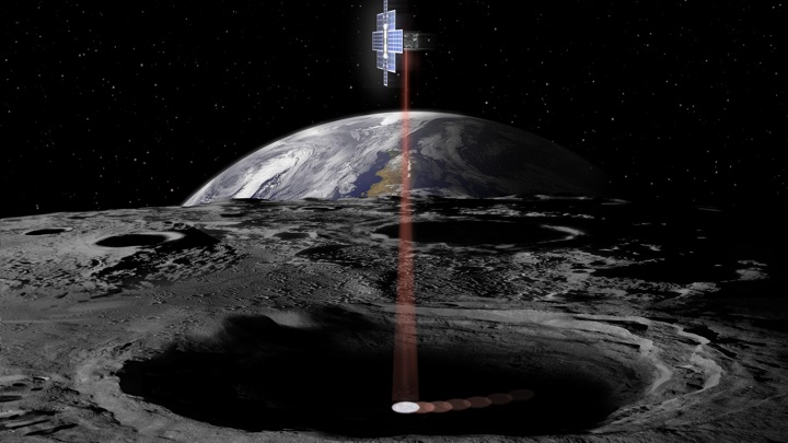 Новый кубсат будет зондировать лунные кратеры лазером в поисках льда.