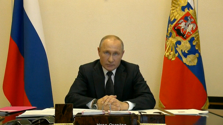 Путин о мобилизации производства Путин о мобилизации производства