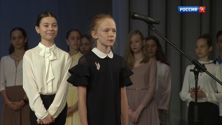 В Московской академии хореографии состоялось посвящение в первоклассники