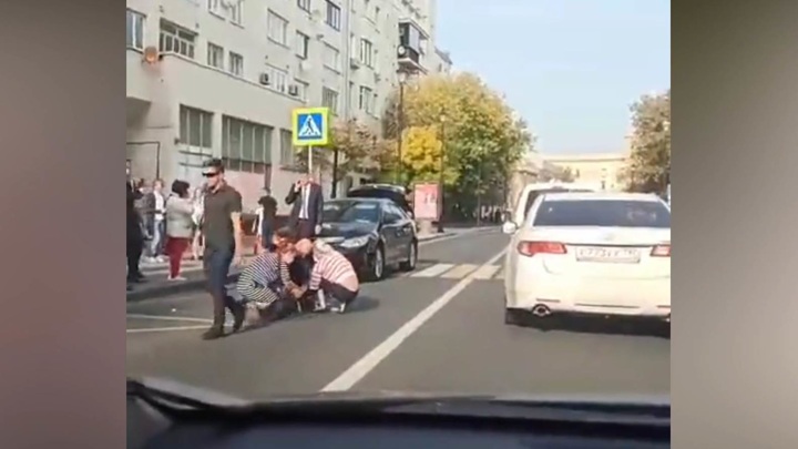 Галустян попал в дтп