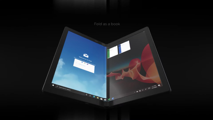 Lenovo выпускает в России первый в мире ноутбук с гибким экраном