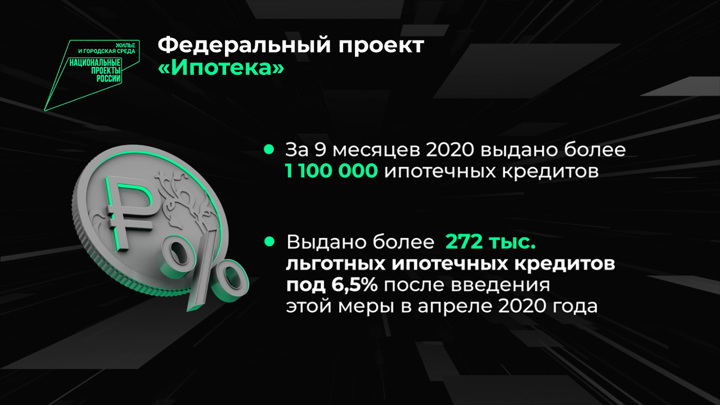 Национальный проект итоги 2020