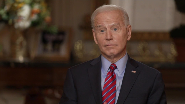 Biden thinks Trump will “fall out”