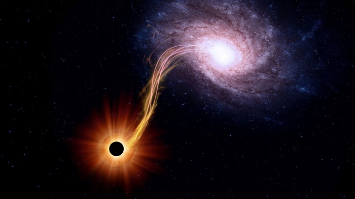 Сверхмассивная непоседа: учёные впервые заметили движение чёрной дыры