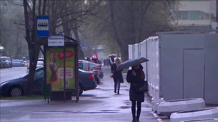 Столицу ждет новый грозовой удар и похолодание. Вести-Москва