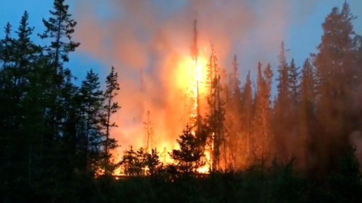 Пожары в Якутии: как справляются с огнем. Вести в 20:00