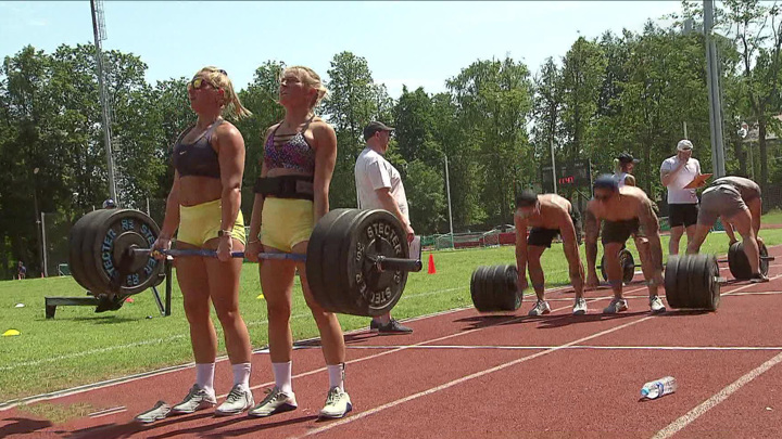Фестиваль кроссфита прошел в Подмосковье. Вести-Москва