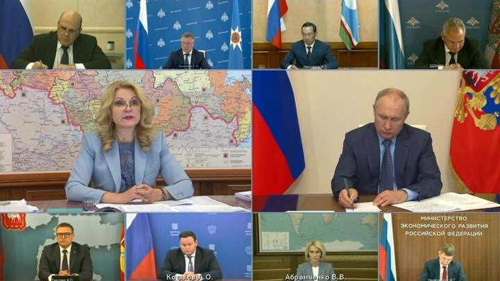 Голикова: ситуация с коронавирусом в России остается напряженной. Новости на "России 24"