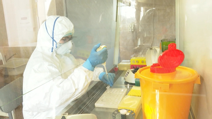 Специалист по особо опасным инфекциям прокомментировал появление нового штамма. Интервью на "России 24"