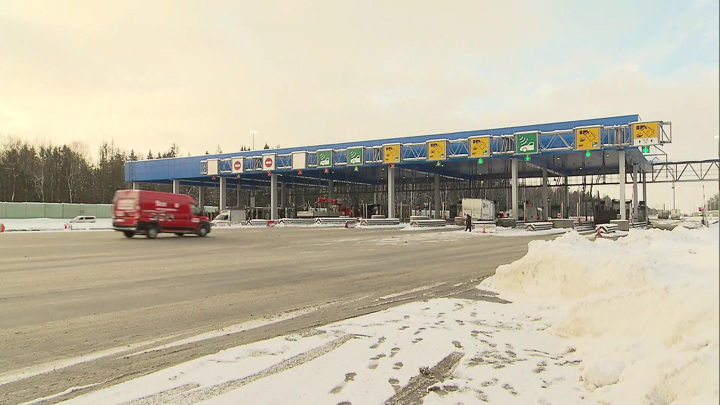 Часть трассы М1 стала платной. Вести-Москва