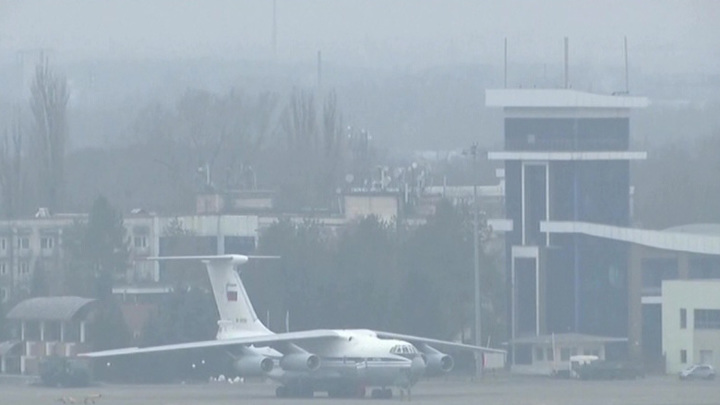 Начинается вывод миротворцев ОДКБ из Казахстана. Новости на "России 24"