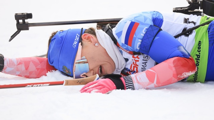 Российские биатлонистки провалили спринтерскую гонку на Евро-2022