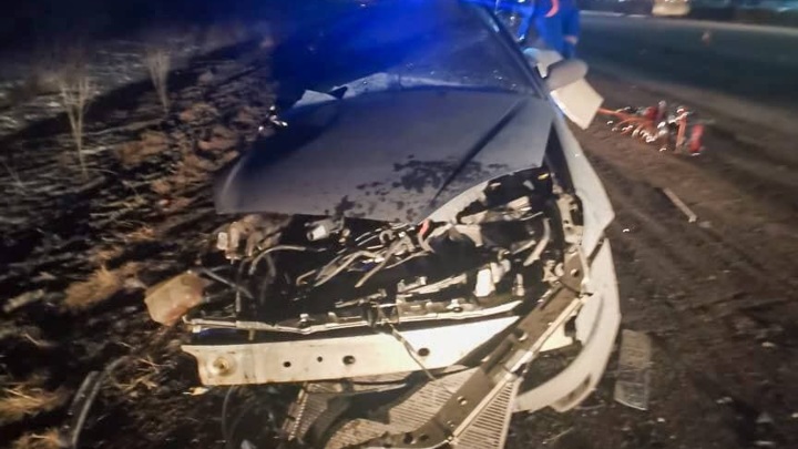 Пассажирка легковушки погибла в лобовом ДТП под Иркутском