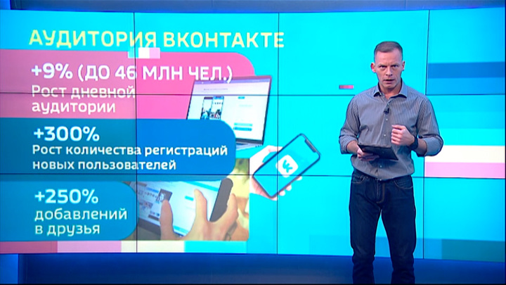 "ВКонтакте" и "Одноклассники" сообщили о росте числа новых пользователей
